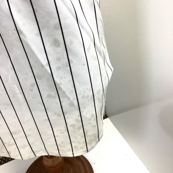 Vtg Russell Diamond Collection Pinstripe Chicago White Sox Jersey Mens 44 L USA - Picture 7 of 8